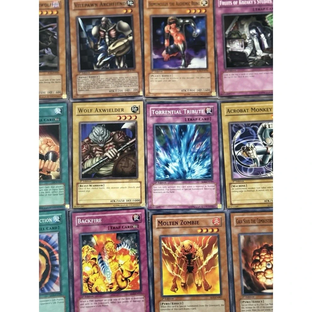 Konami Yu-Gi-Oh! TCG 65-Card Mixed Lot 1st Edition Monster/Spell/Trap
